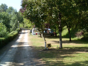 Emplacements ombragés - camping Margot