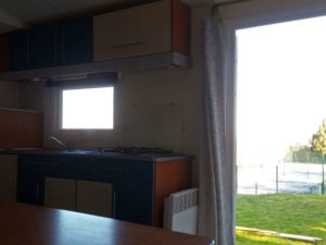 Mobil-home cuisine - camping Margot
