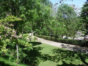 Cadre verdoyant - camping Margot